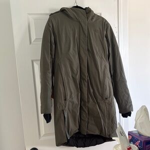 Olive Hooded The North Face Parka